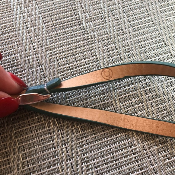 NWT Turquoise Boho Style Leather Belt With Stone - Picture 11 of 14